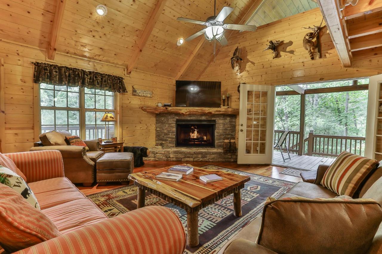 Heaven On The Toccoa Where You Will Enjoy The Sites And Sounds Of The Toccoa River Mineral Bluff Exteriér fotografie